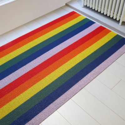 Pride Stripe Shag Mat Collection