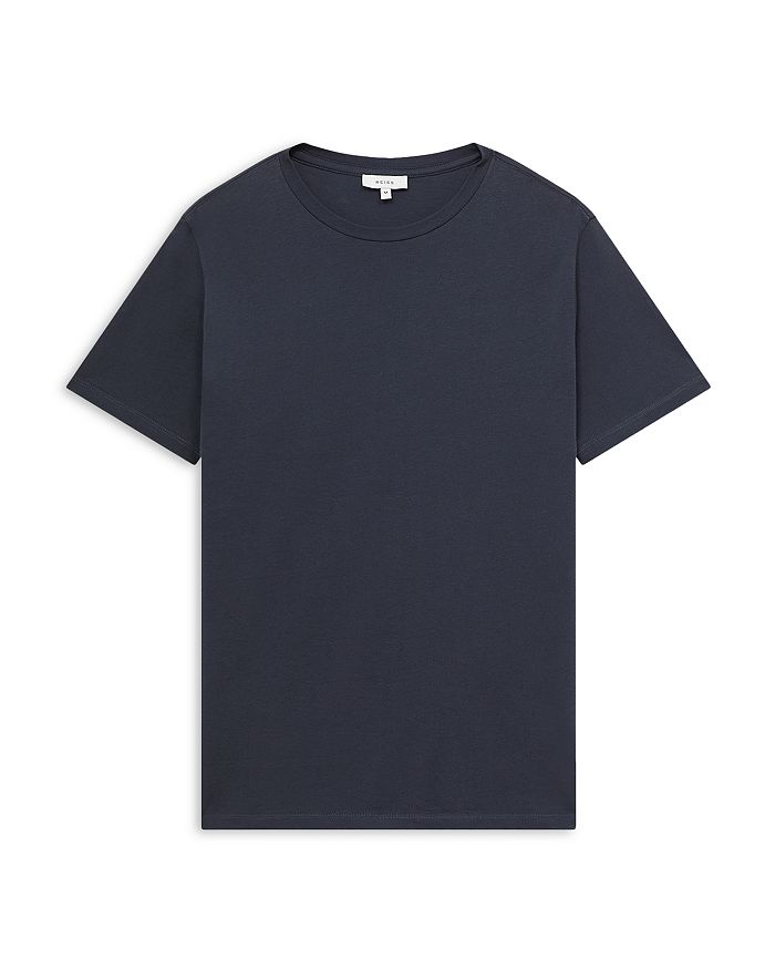 Shop Reiss Bless Crewneck Tee In Airforce Blue 2