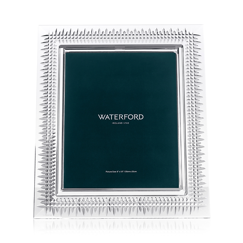 Waterford Lismore Diamond Essence Picture Frame 8 X 10 In Clear