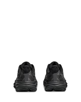Men's Clifton 9 Running Sneakers in All Black