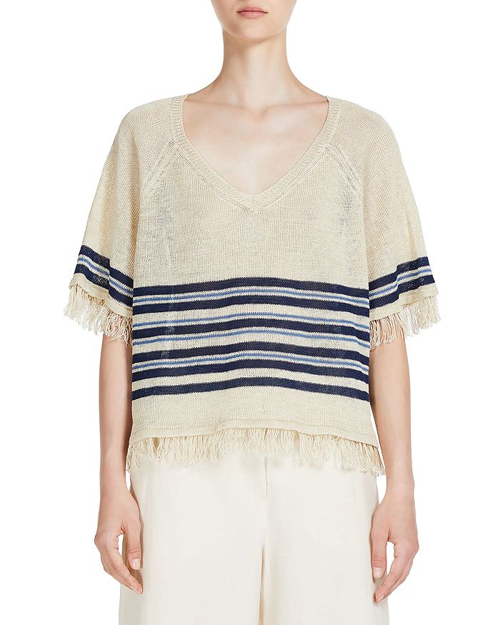 Weekend Max Mara Skipper Linen Sweater | Bloomingdale's