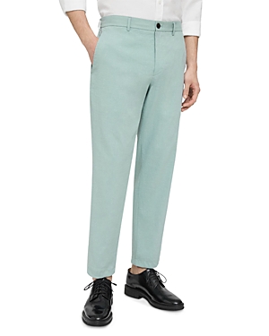 THEORY CURTIS LINEN BLEND SLIM FIT PANTS