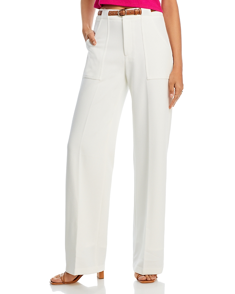 AQUA WIDE LEG PANTS - EXCLUSIVE