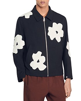 Sandro - Flower Zip Jacket