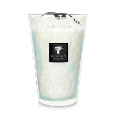 Max 35 Sapphire Pearls Candle