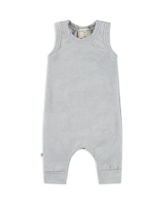 Paigelauren Unisex Ultra Light French Terry Burn Out Tank Whim-zzz Romper - Baby