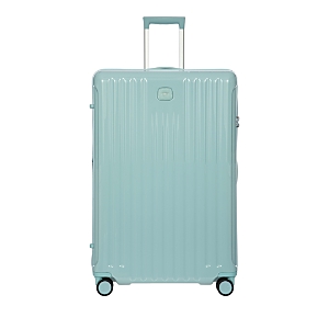Shop Bric's Positano 32 Expandable Spinner Suitcase In Light Blue
