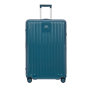 Bric's Positano 32 Expandable Spinner Suitcase In Sea Green