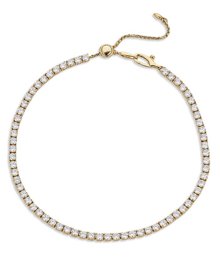Gold tennis cheap ankle bracelet