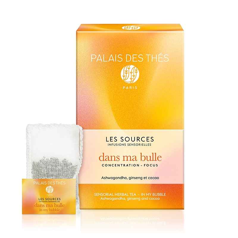 Palais des Thes In My Bubble Herbal Tea Bags - Ashwagandha, Ginseng & Cocoa