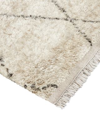 Shaggy Moroccan S1121 Runner Area Rug, 2'6" x 8'