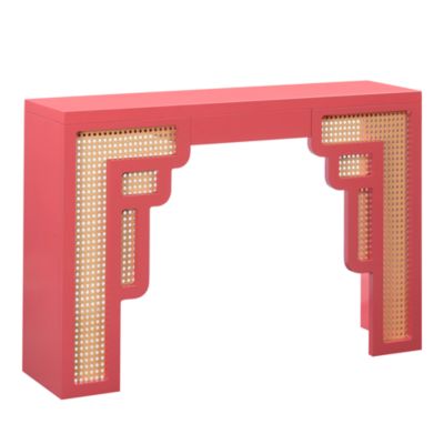 TOV Furniture - Suzie & Rattan Console Table