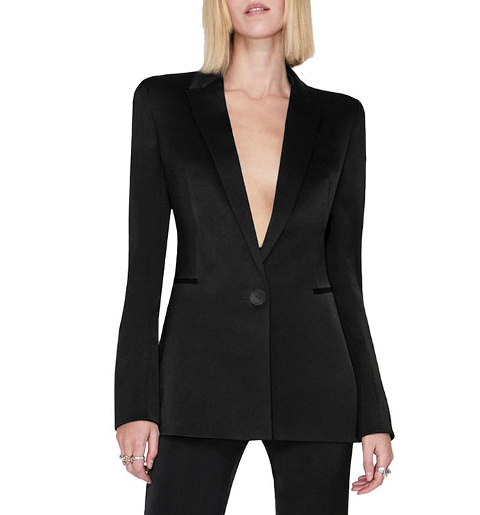 Alvan Grid Buckle Blazer