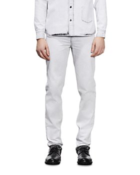 The Kooples - Bleached Straight Fit Trouser Jeans in White