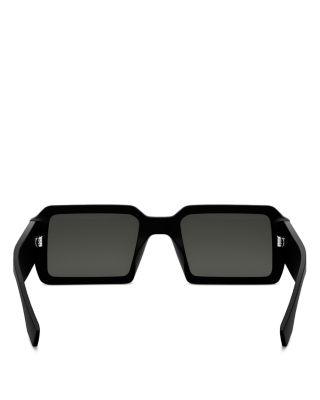 Fendi Fendigraphy Rectangular Sunglasses, 52mm  display picture 2