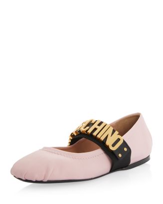 フラットシューズ MOSCHINO COUTURE Woman Ballet flats Natural MA10624C1MMX0 12934700_fpx.tif?$filterlrg$&
