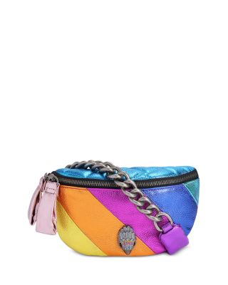 Kurt Geiger London Kensington Mini Quilted Leather Belt Bag