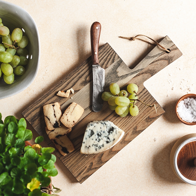 Farmhouse Pottery Ash Wood Cutting Board In Brown