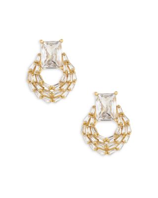 Ettika - Crystal Circle Stud Earrings