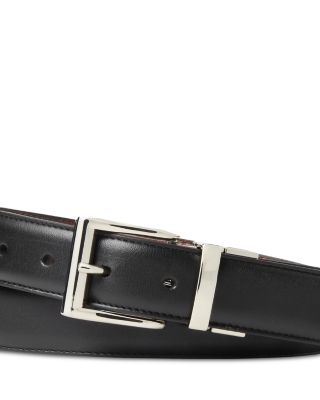 Men's Reversible Leather Dress Belt