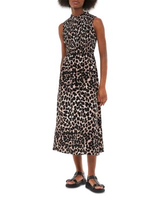 Whistles - Heidi Leopard Spot Midi Dress