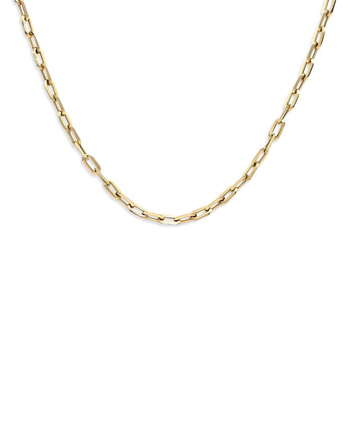 Bloomingdale's Bloomingdale's Knife Edge Wire Paperclip Necklace in 14K ...