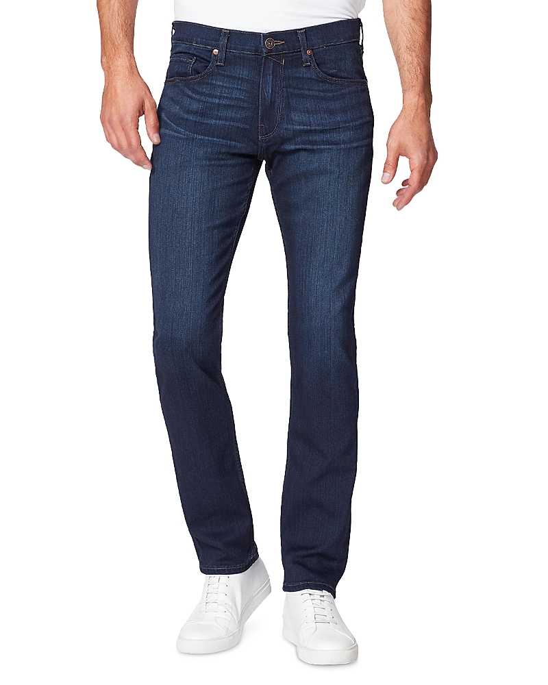 Paige Transcend Federal Slim Straight Fit Jeans In Banner In Russ