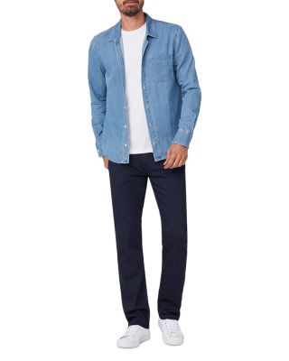 Normandie Straight Fit Jeans in Inkwell Black