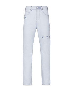 Shop Rta Slim Fit Jeans In Ice Blue