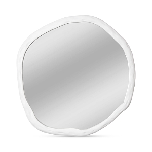 Moe's Home Collection Foundry Mirror, Small In White