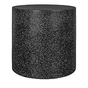 Moe's Home Collection Omi Outdoor Terrazzo Side Table In Black