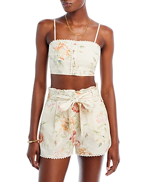 LOVESHACKFANCY LOVESHACKFANCY EMMALOU CROP TOP