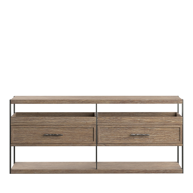 Bernhardt Casa Paros Console Table In Dark Brown