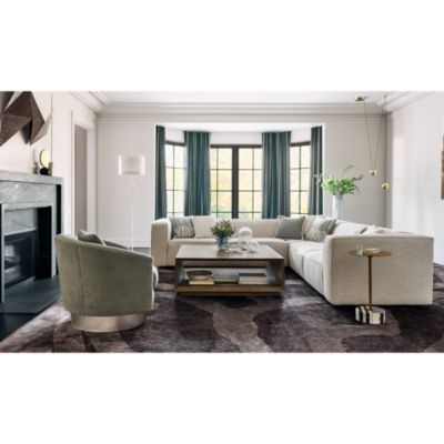 Gardena 3-Piece Fabric Sectional