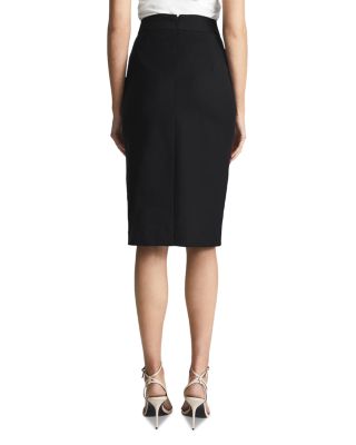 Petite Haisley Pencil Skirt