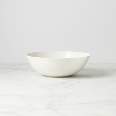 LX Collective White Serving Bowl