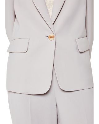 Crepe Boyfriend Blazer