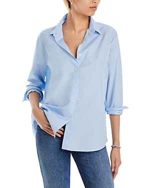 Kule The Hutton Shirt In French Blue
