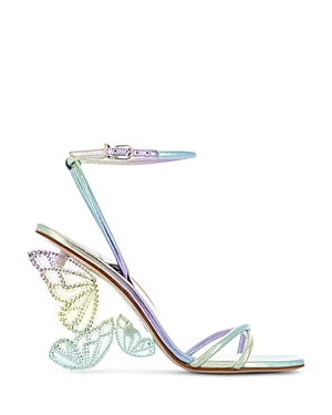 Sophia Webster Women's Paloma Ombré Embellished Butterfly Wedge Sandals In Aurora