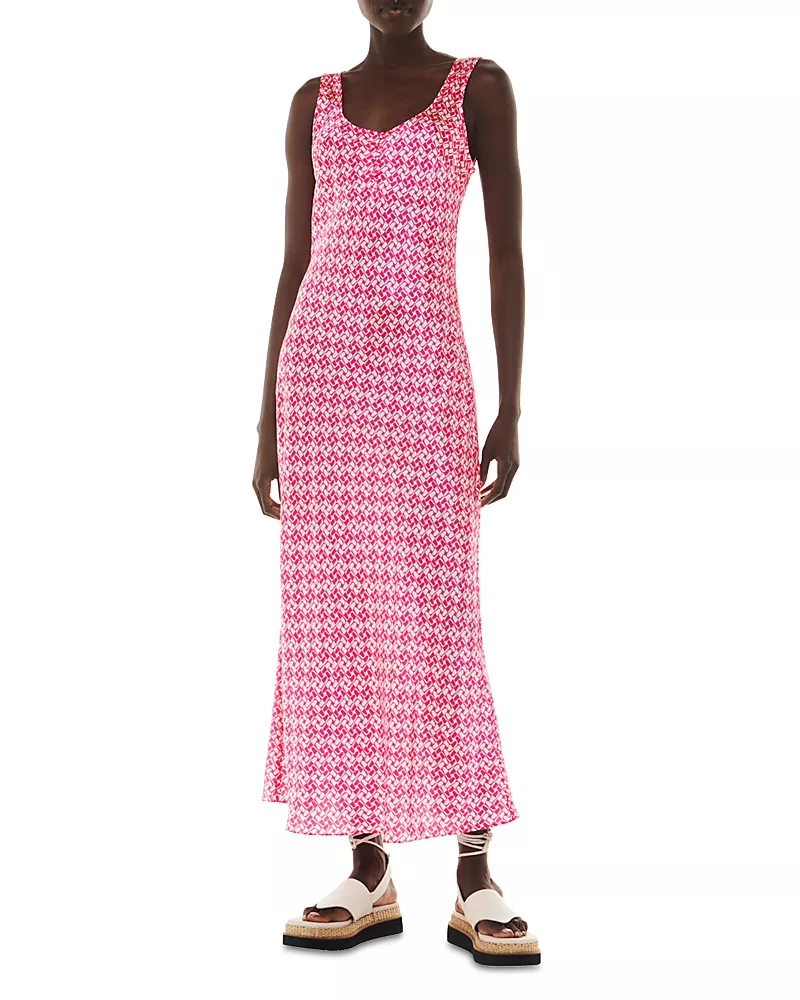 Whistles Cindy Two Tone Dress