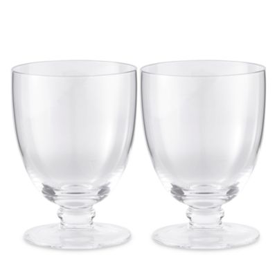 Spode - Flow Double Old Fashioned Glasses, Set of 2