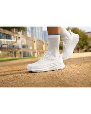 Women's Clifton 9 Running Sneakers in White
