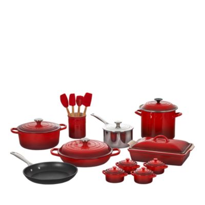 20 Piece Mixed Materials Cookware Set