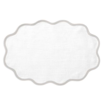 Scalloped Napkins, Set Of 4