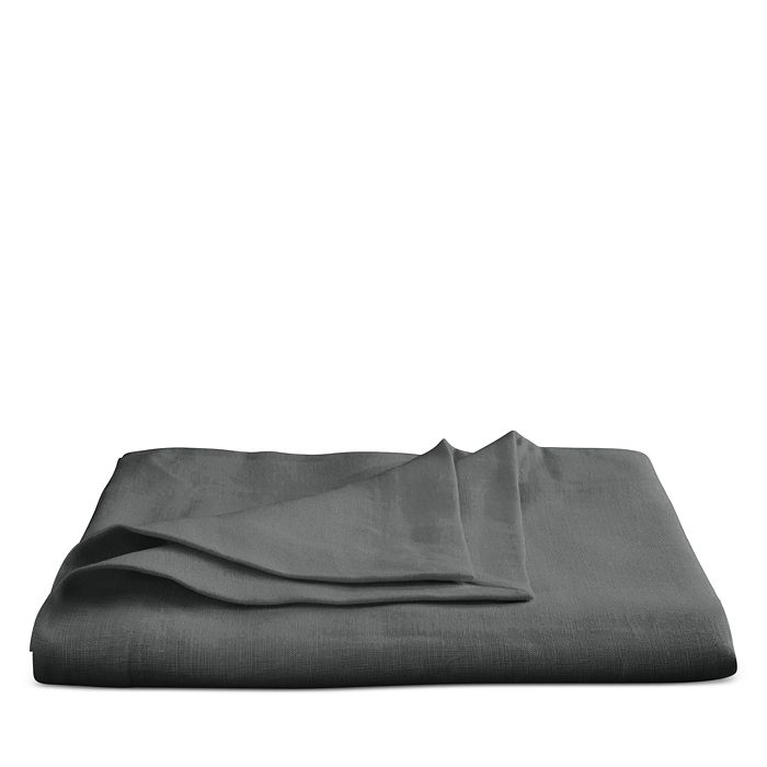 Matouk Chamant Tablecloth, 70" X 144" In Charcoal