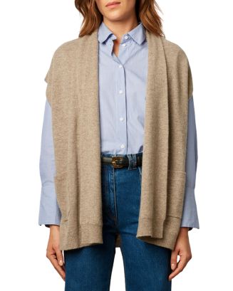 Cardigan Gérard Darel En Coton Mercerisé - Taille 38 (2) - Occasion Très Bon état - Couleur Noir Chiné