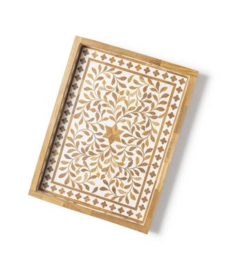 Jodhpur Wood Inlay Decorative Tray
