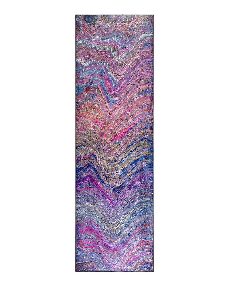 Dalyn Rug Company Rug Company Kikiamo Kk3 Runner Area Rug, 2'3 X 7'6 In Passion/purple