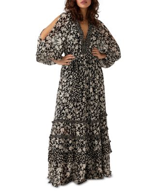 maroon maxi dress casual ECB Exclusive: Between the Lines Maxi Dress, Burgundy Large