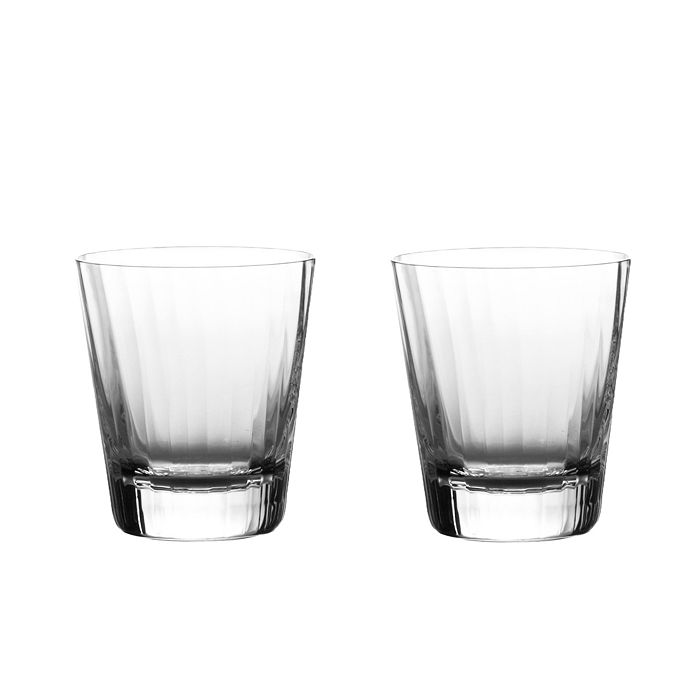 William Yeoward Crystal William Yeoward American Bar Corinne Double Old Fashioned Tumbler, Set Of 2 In Clear